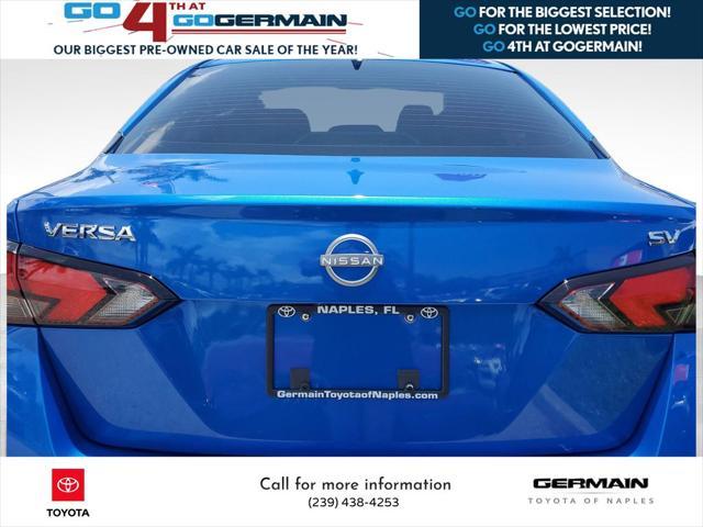 used 2023 Nissan Versa car, priced at $14,552