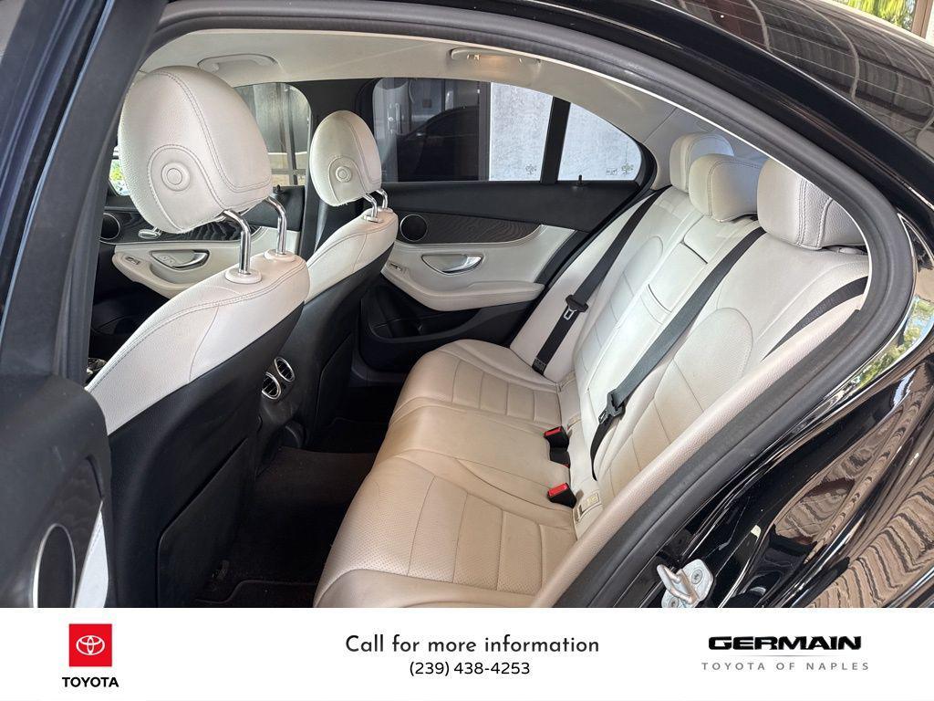 used 2015 Mercedes-Benz C-Class car, priced at $13,552