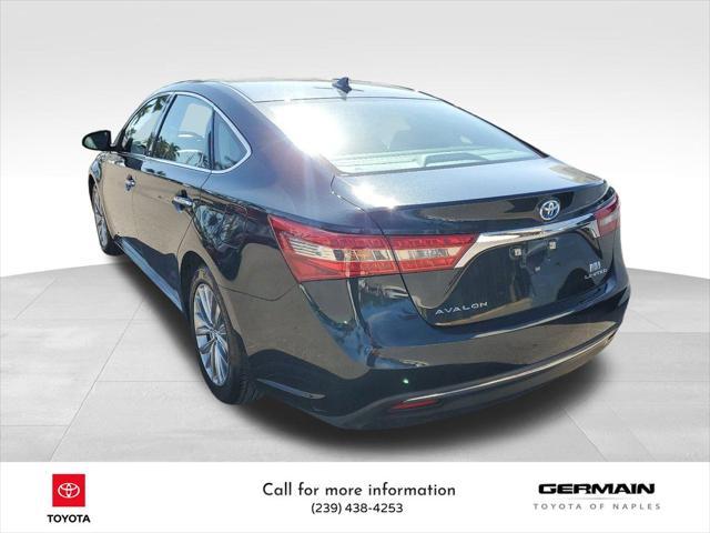 used 2016 Toyota Avalon Hybrid car, priced at $21,855