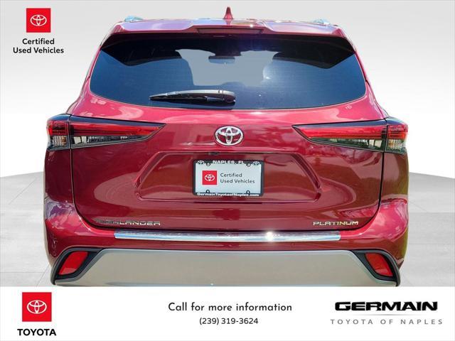 used 2023 Toyota Highlander car, priced at $39,496