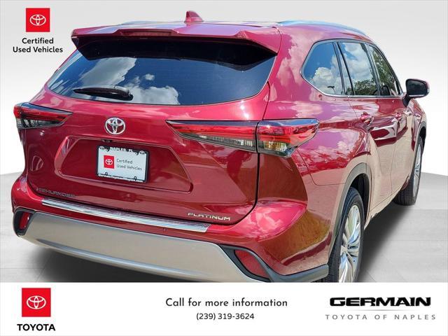 used 2023 Toyota Highlander car, priced at $39,496
