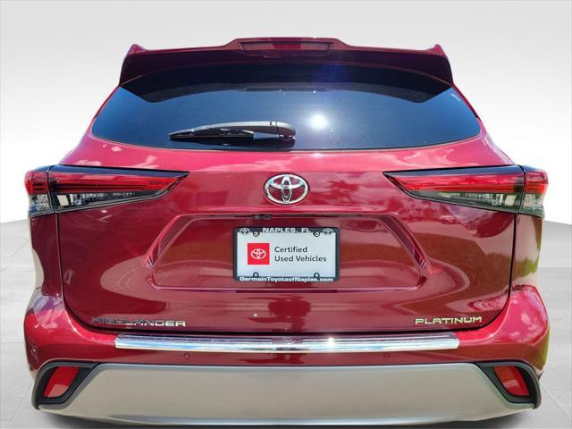used 2023 Toyota Highlander car, priced at $39,496