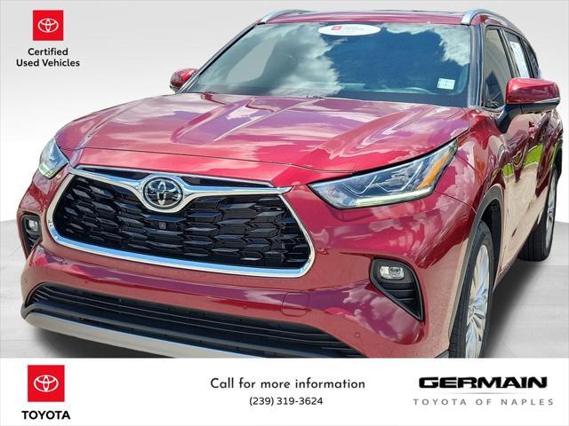 used 2023 Toyota Highlander car, priced at $39,496