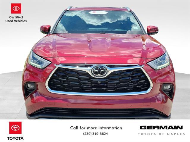 used 2023 Toyota Highlander car, priced at $39,496