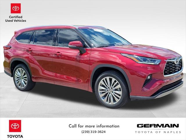 used 2023 Toyota Highlander car, priced at $39,496