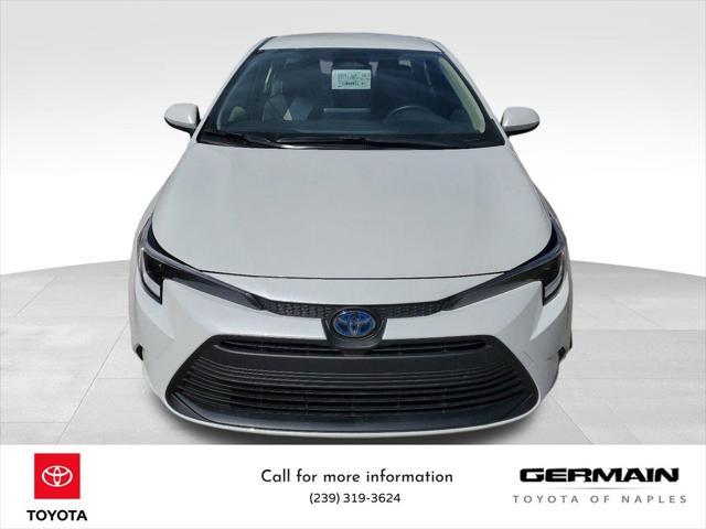 new 2025 Toyota Corolla Hybrid car, priced at $25,557