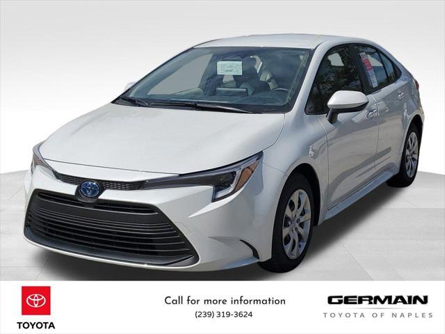 new 2025 Toyota Corolla Hybrid car, priced at $25,557