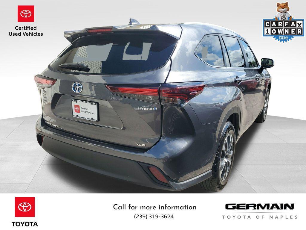 used 2024 Toyota Highlander Hybrid car, priced at $42,553