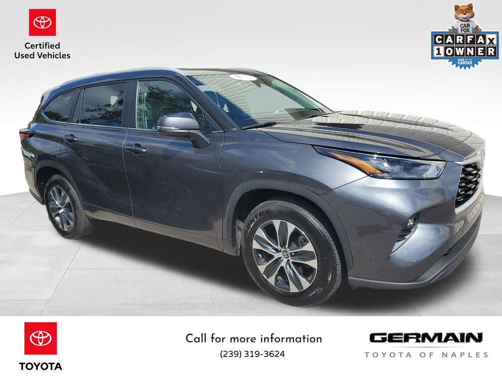 used 2024 Toyota Highlander Hybrid car, priced at $42,553