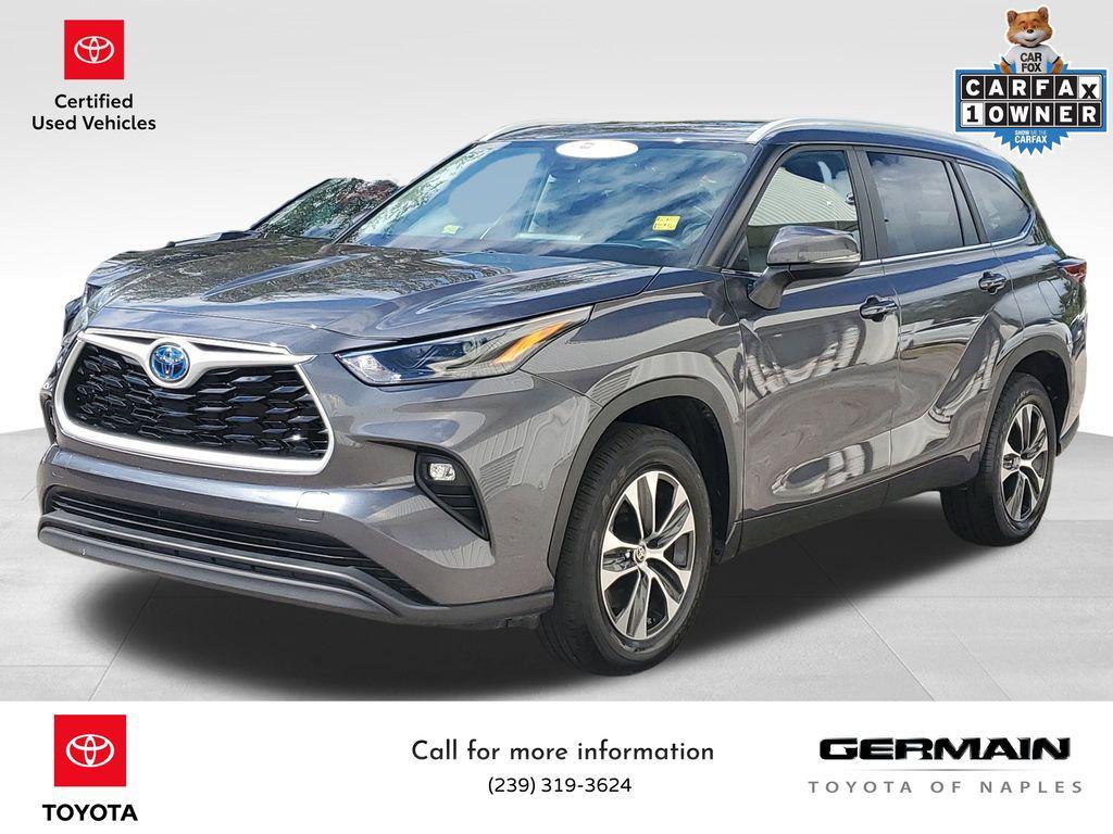 used 2024 Toyota Highlander Hybrid car, priced at $42,553