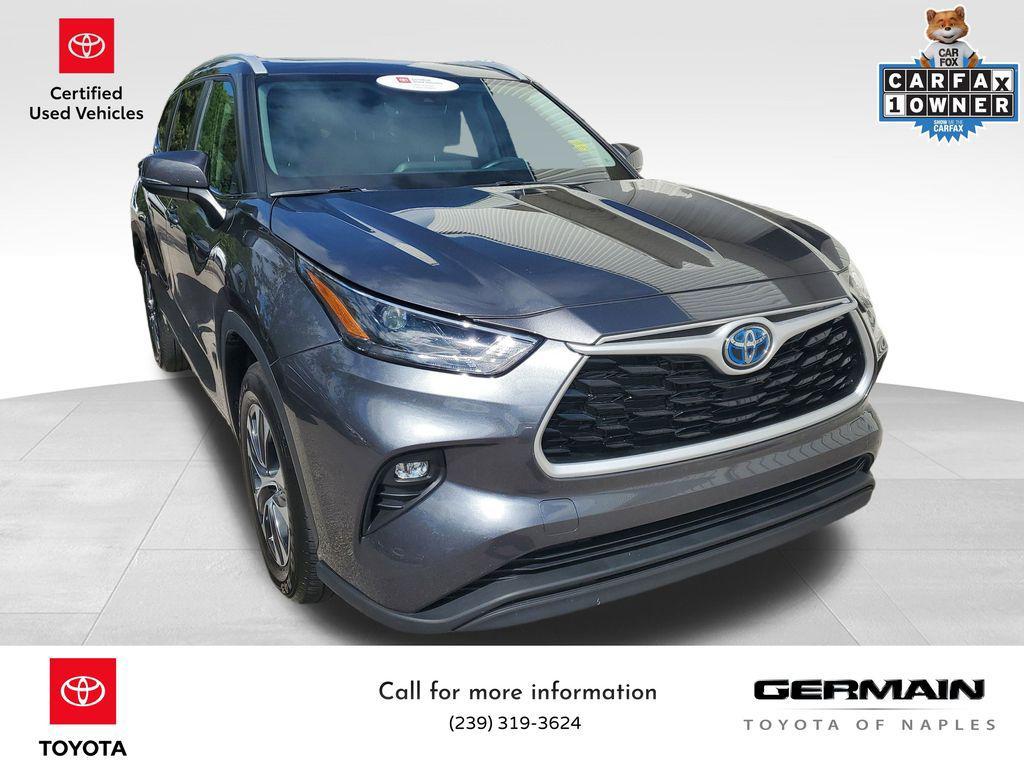 used 2024 Toyota Highlander Hybrid car, priced at $42,553