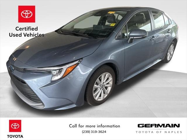 used 2025 Toyota Corolla Hybrid car, priced at $27,992