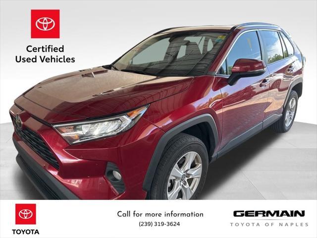 used 2021 Toyota RAV4 car, priced at $23,986