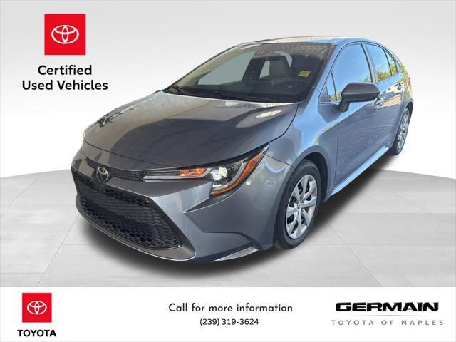 used 2021 Toyota Corolla car, priced at $19,000