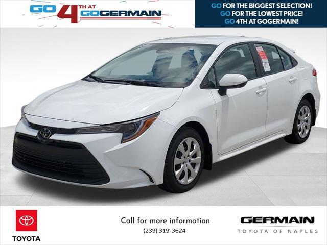 new 2025 Toyota Corolla car, priced at $23,918