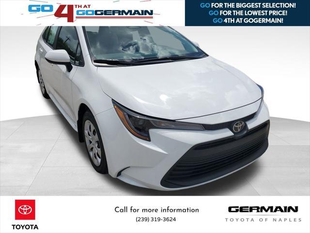 new 2025 Toyota Corolla car, priced at $23,918