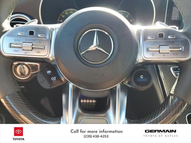 used 2019 Mercedes-Benz AMG C 63 car, priced at $45,000