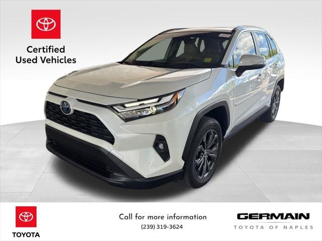 used 2022 Toyota RAV4 Hybrid car, priced at $35,000