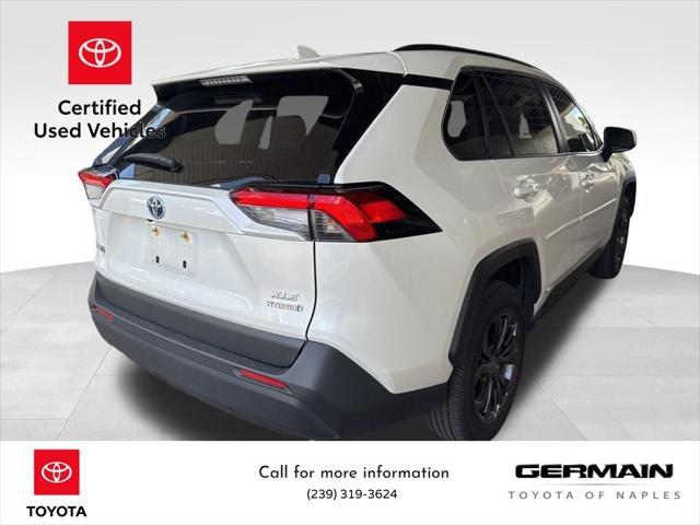 used 2022 Toyota RAV4 Hybrid car, priced at $35,000