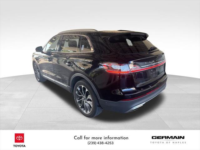 used 2021 Lincoln Nautilus car, priced at $30,950