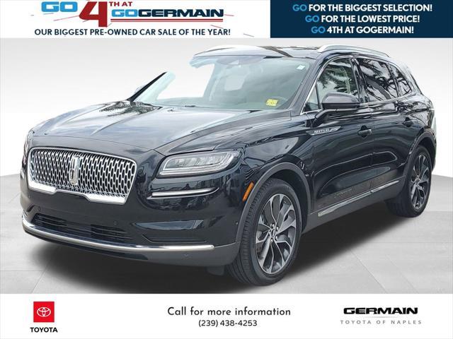used 2021 Lincoln Nautilus car, priced at $30,950