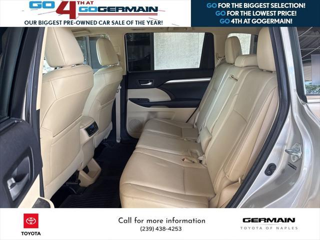 used 2014 Toyota Highlander car, priced at $19,886