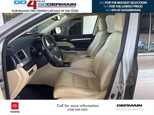 used 2014 Toyota Highlander car, priced at $19,886