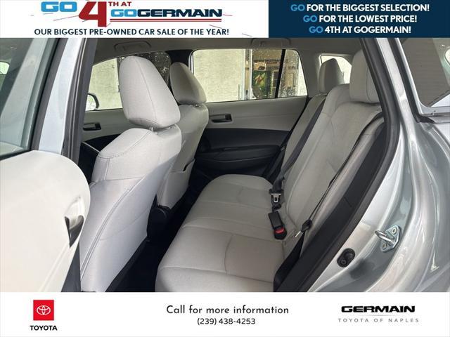 used 2024 Toyota Corolla Cross car, priced at $24,886