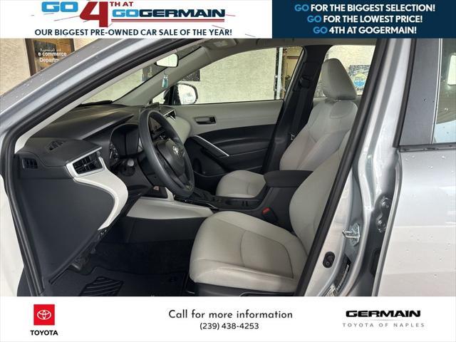 used 2024 Toyota Corolla Cross car, priced at $24,886