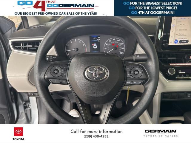 used 2024 Toyota Corolla Cross car, priced at $24,886