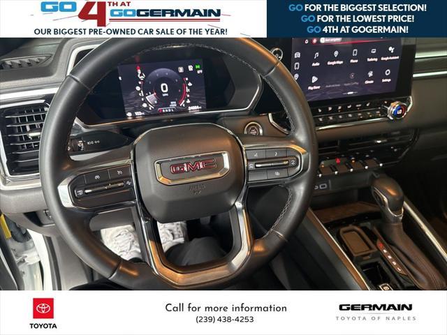 used 2023 GMC Canyon car, priced at $34,986