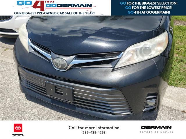 used 2018 Toyota Sienna car, priced at $15,000