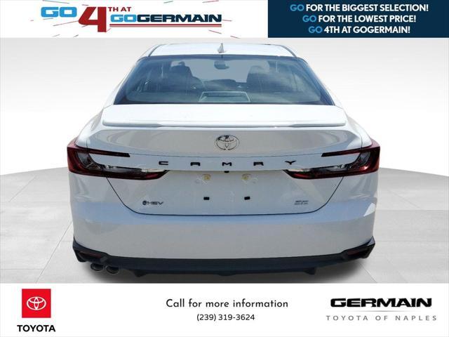 new 2025 Toyota Camry car, priced at $33,765