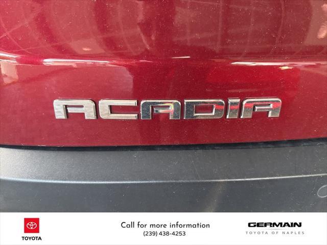 used 2018 GMC Acadia car, priced at $18,552
