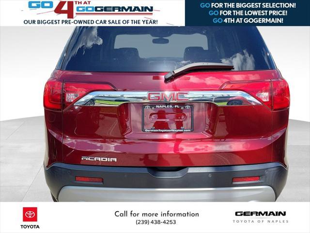 used 2018 GMC Acadia car, priced at $16,966