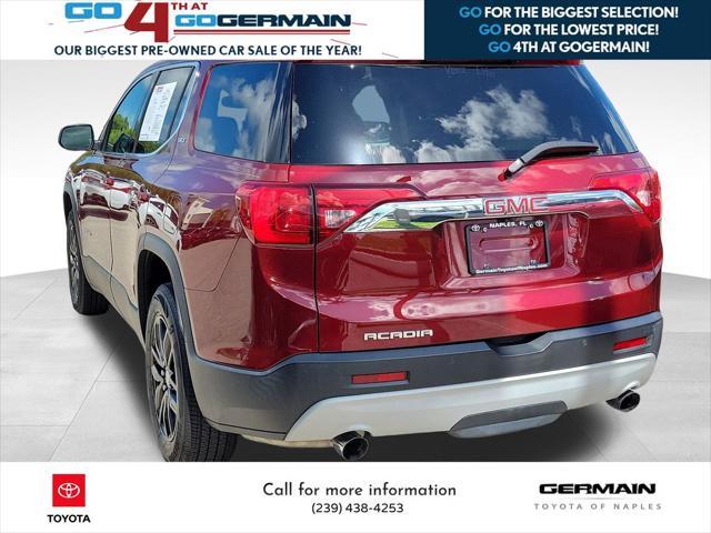 used 2018 GMC Acadia car, priced at $16,966