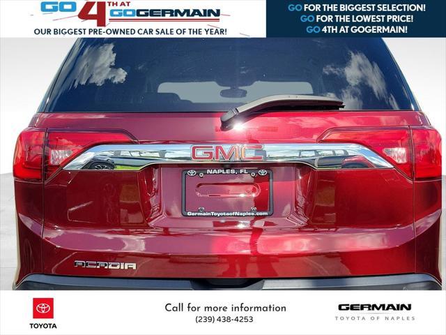 used 2018 GMC Acadia car, priced at $16,966