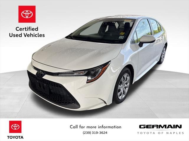 used 2020 Toyota Corolla car, priced at $15,586