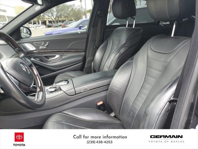 used 2016 Mercedes-Benz S-Class car, priced at $25,994