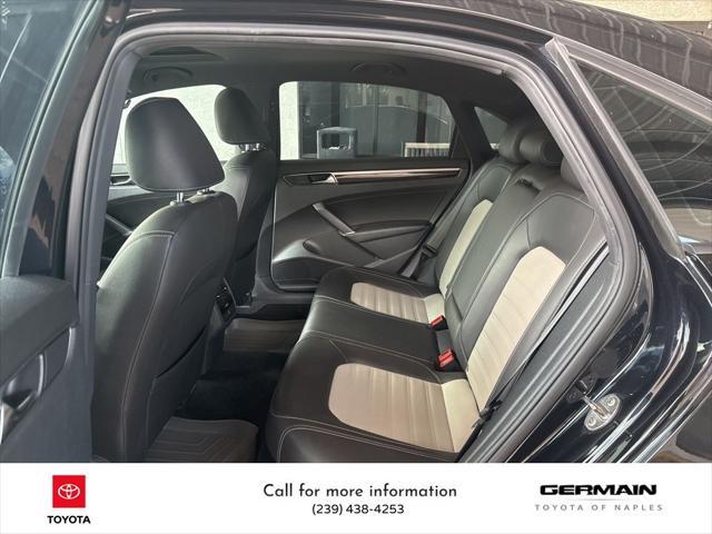 used 2018 Volkswagen Passat car, priced at $17,772