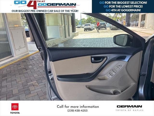 used 2013 Hyundai Elantra car, priced at $6,586