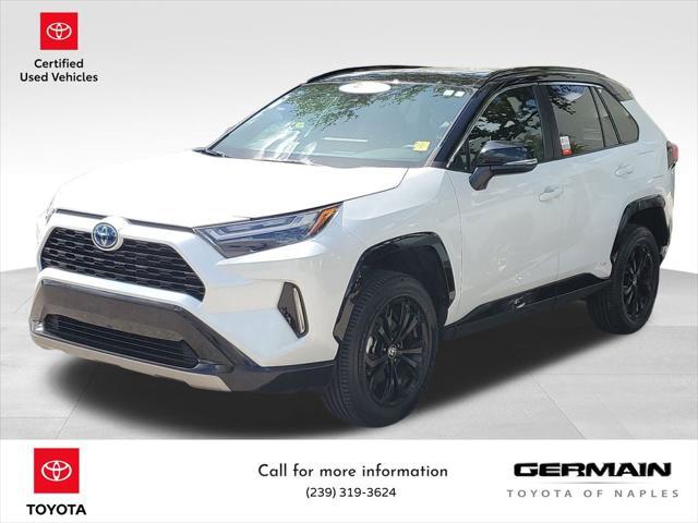 used 2023 Toyota RAV4 Hybrid car, priced at $35,000