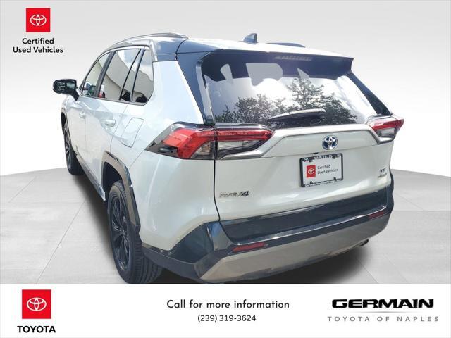 used 2023 Toyota RAV4 Hybrid car, priced at $35,000