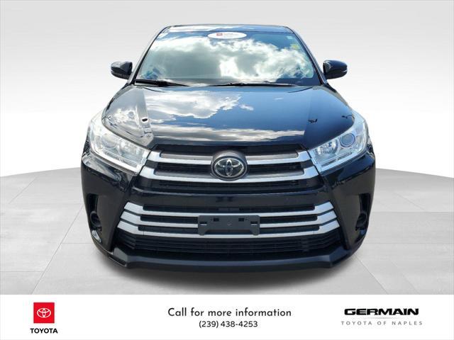 used 2018 Toyota Highlander car, priced at $23,455