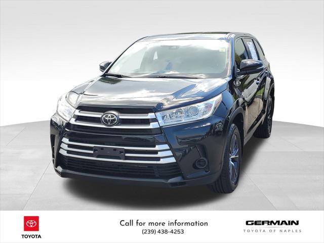 used 2018 Toyota Highlander car, priced at $23,455