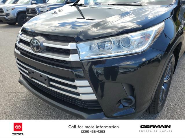 used 2018 Toyota Highlander car, priced at $23,455