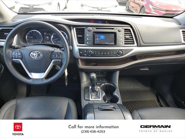 used 2018 Toyota Highlander car, priced at $23,455