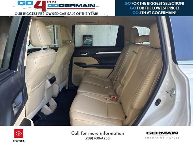 used 2018 Toyota Highlander car, priced at $23,586