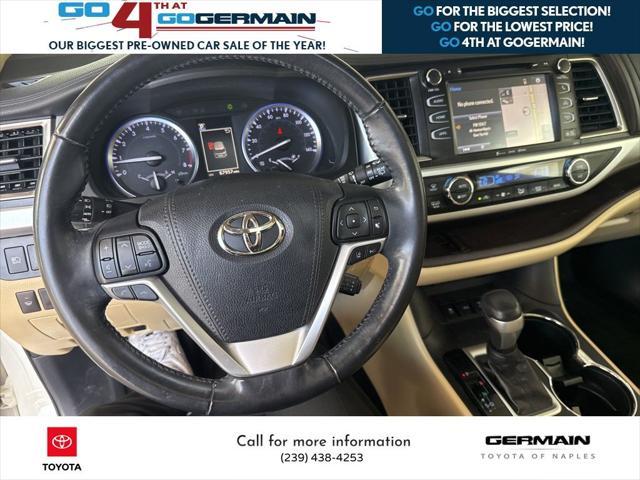 used 2018 Toyota Highlander car, priced at $23,586