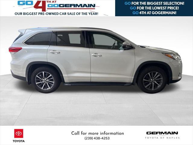 used 2018 Toyota Highlander car, priced at $23,586